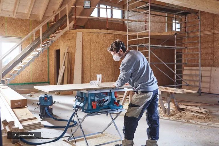 Bosch GTS 635-216 i bruk