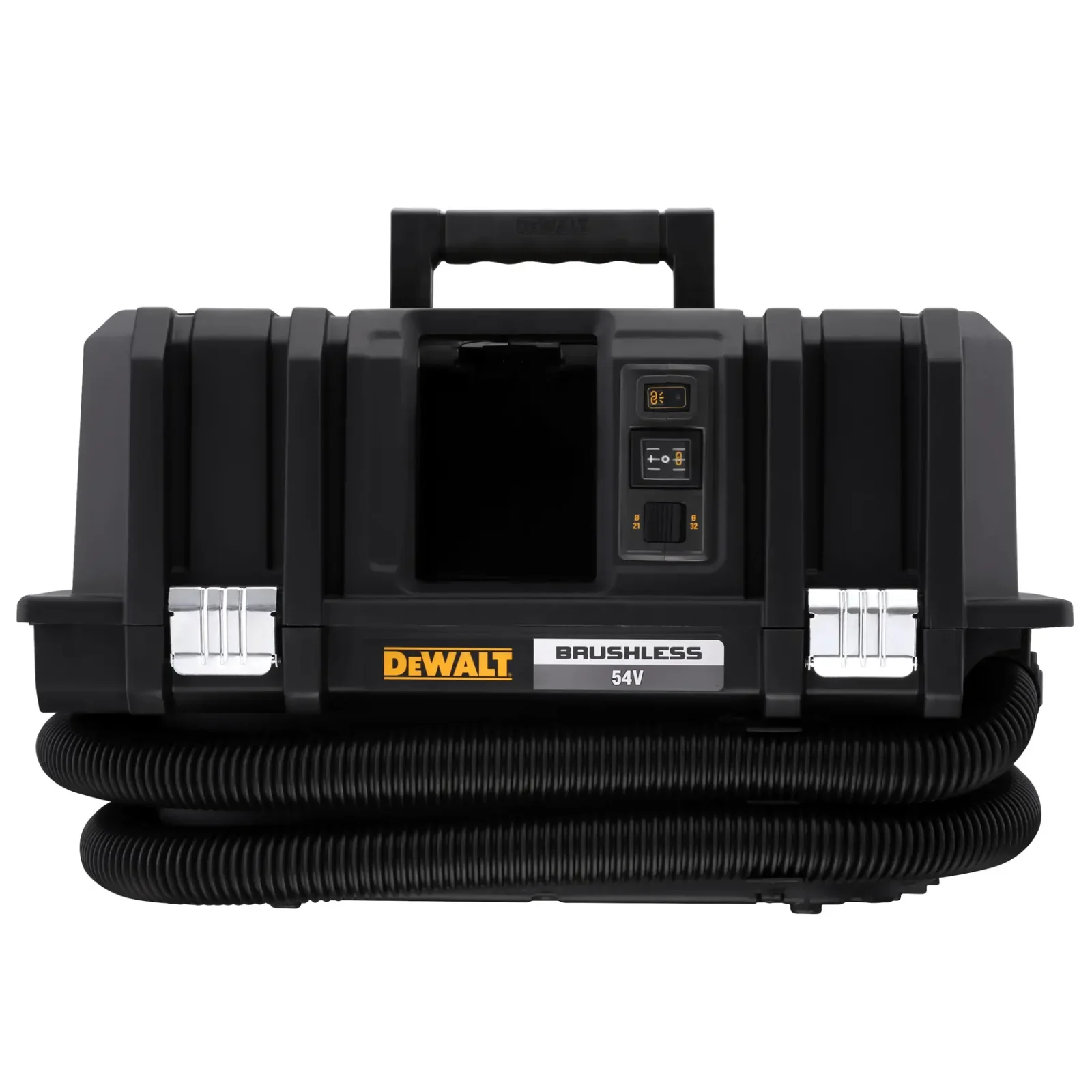 DeWalt DCV586M dust extractor, alternate angle