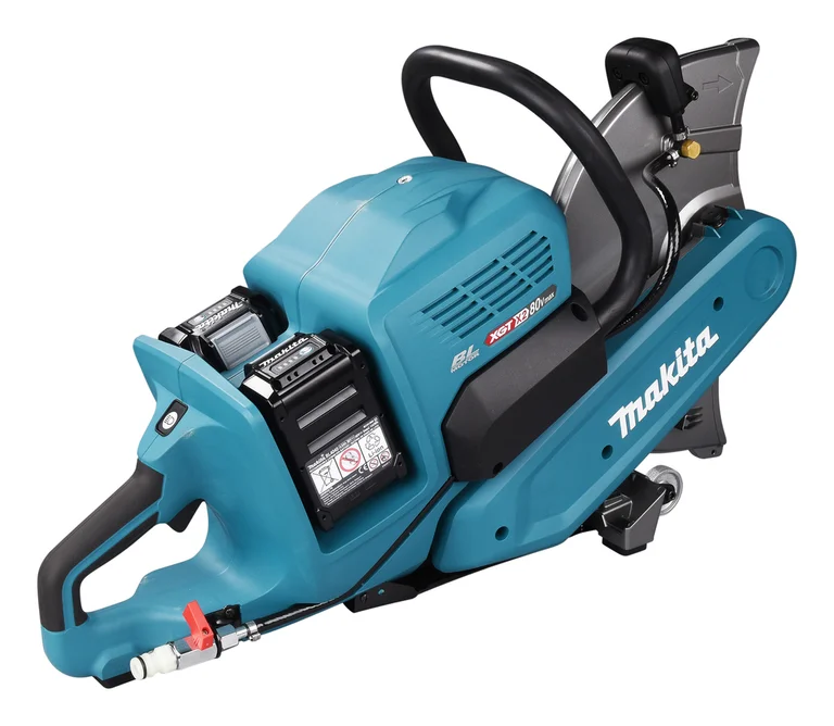 Makita CE001G power cutter, three-quarter view from the right