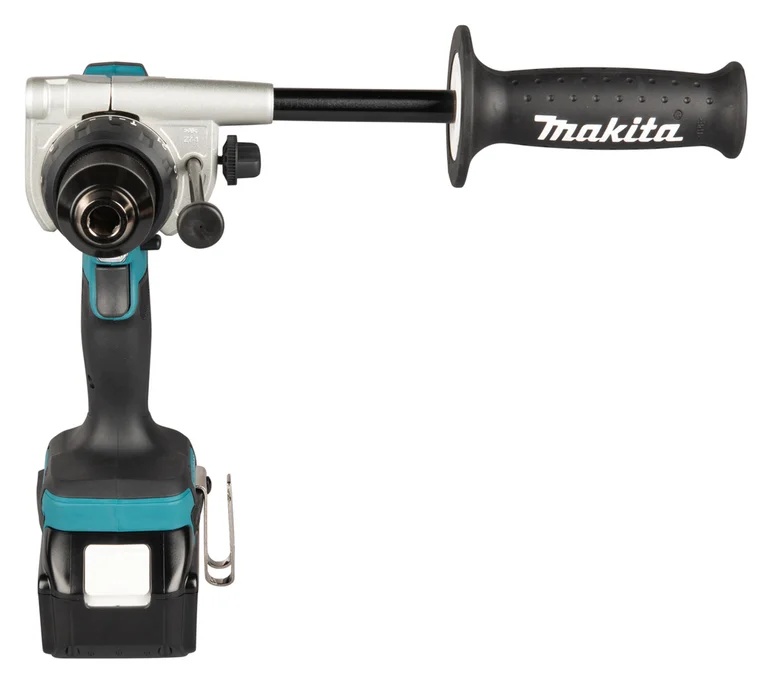 Makita DHP492 slagborrmaskin, från sidan