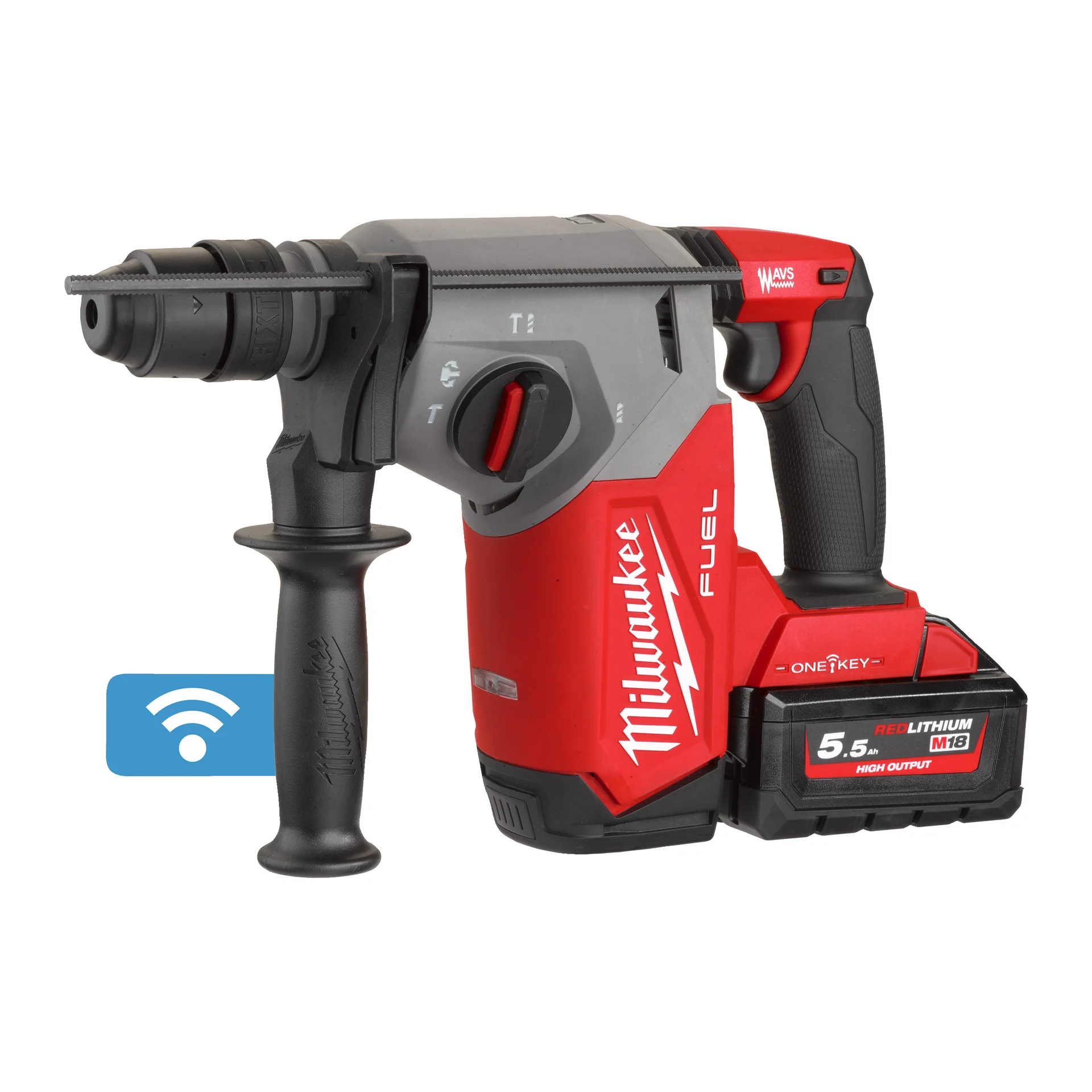 M18 ONEFHX FUEL 26 mm SDS-plus Hammer with FIXTEC and ONE-KEY, alternative view