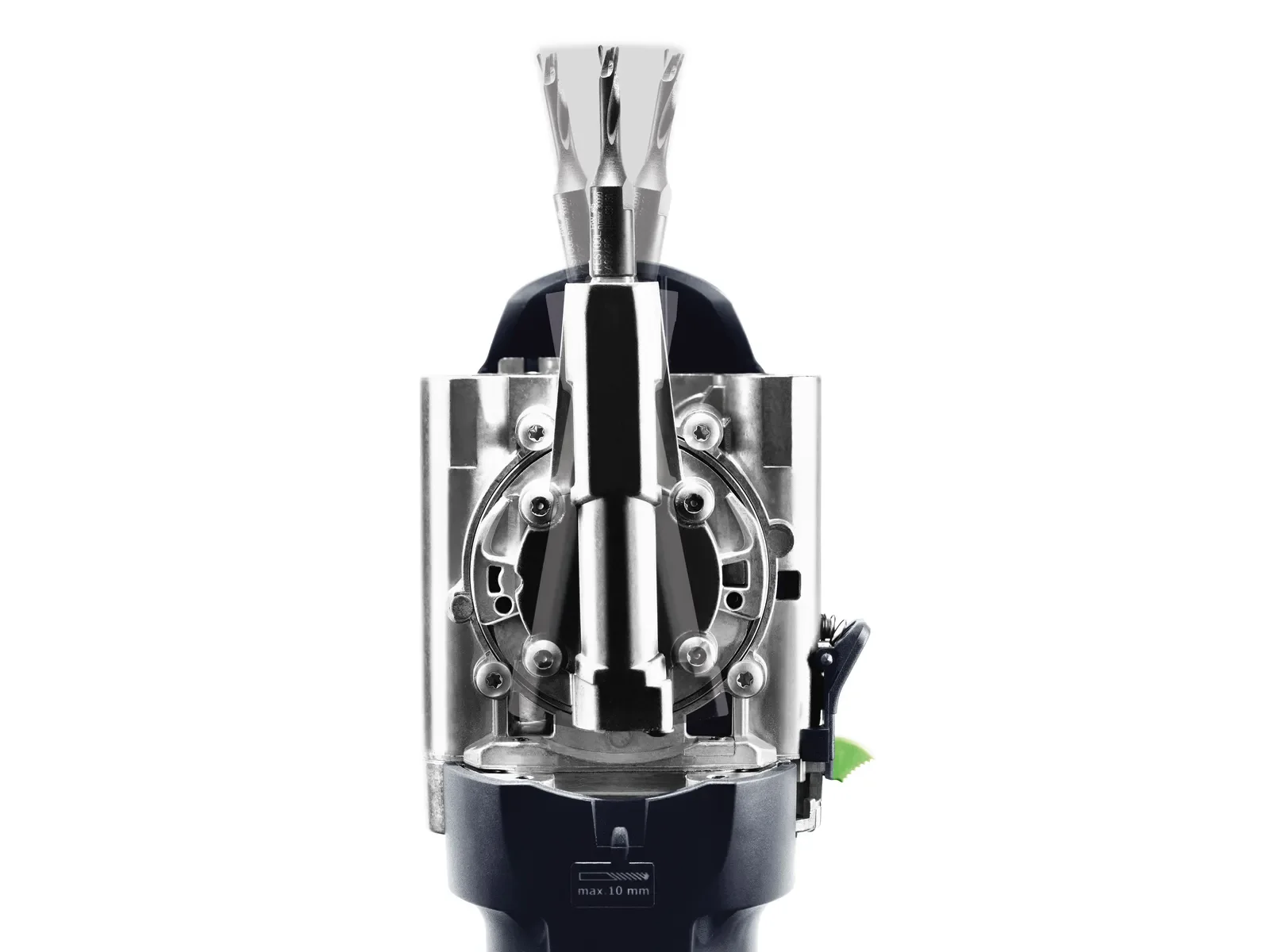 Cutaway view of the DF 500 cutter drive