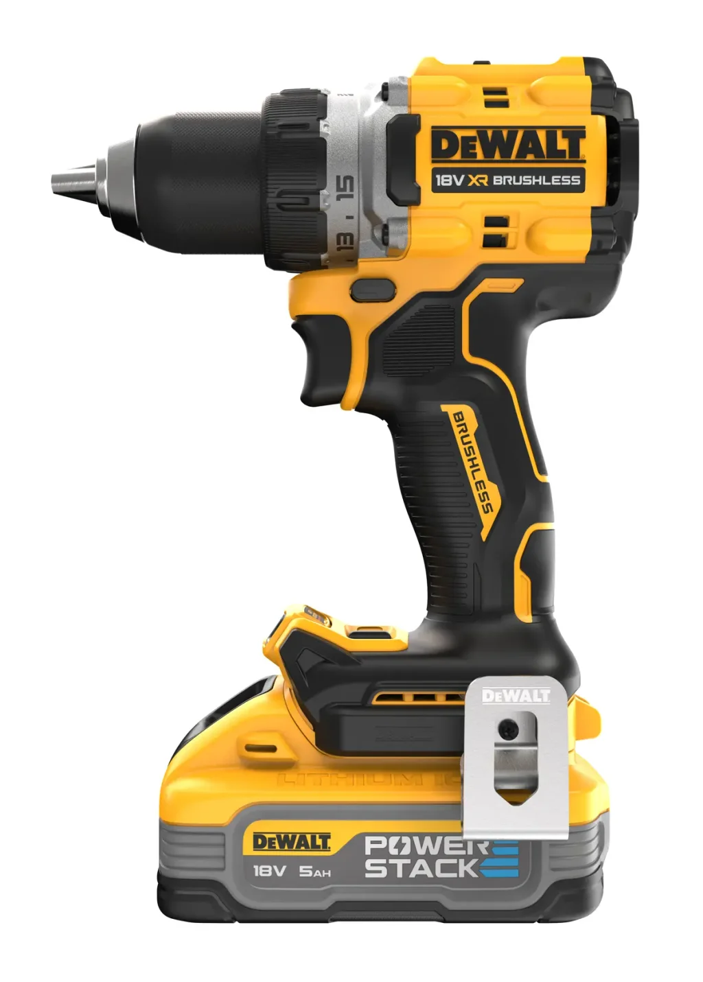 DeWalt DCD800 drill driver, alternate angle