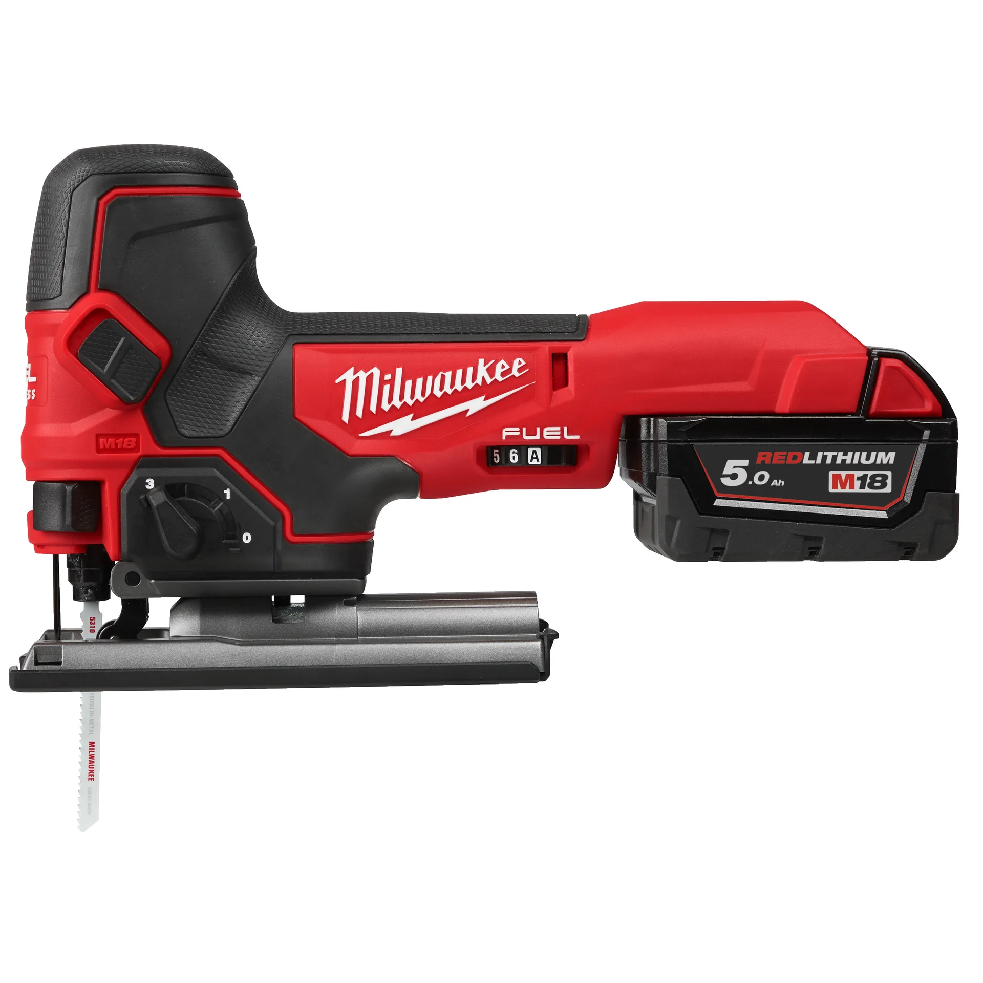 M18 FBJS FUEL Body Grip Jigsaw, product shot