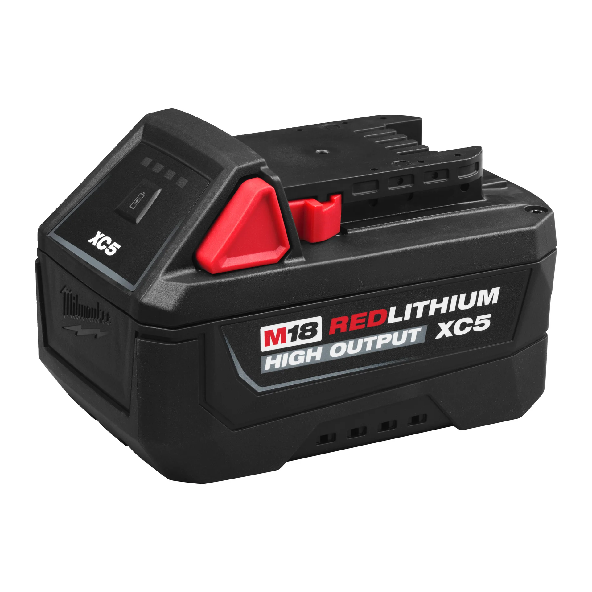 M18 HB5 HIGH OUTPUT 5.0 Ah Battery, alternative view
