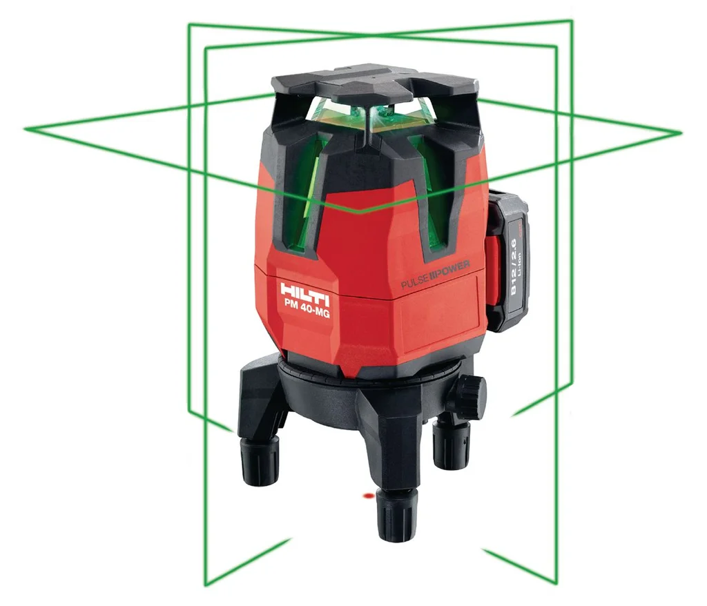 Hilti PM 40-MG green multi-line laser