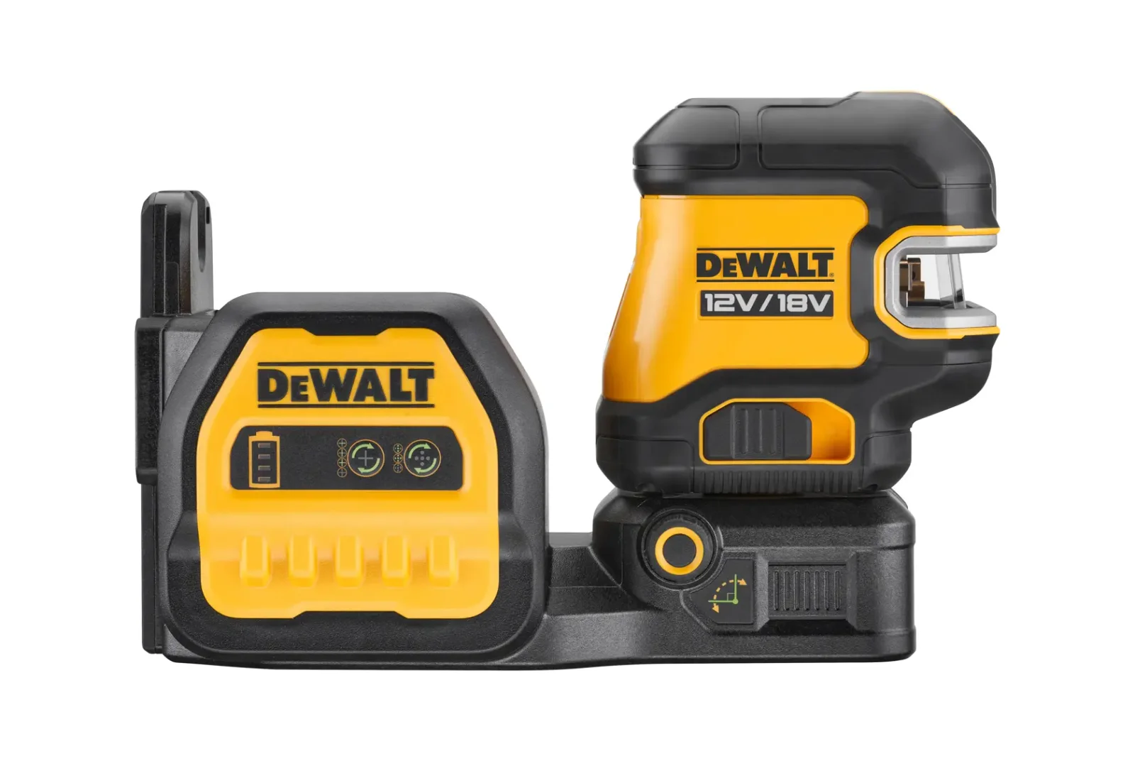 DeWalt DCE825 cross line laser, alternate angle
