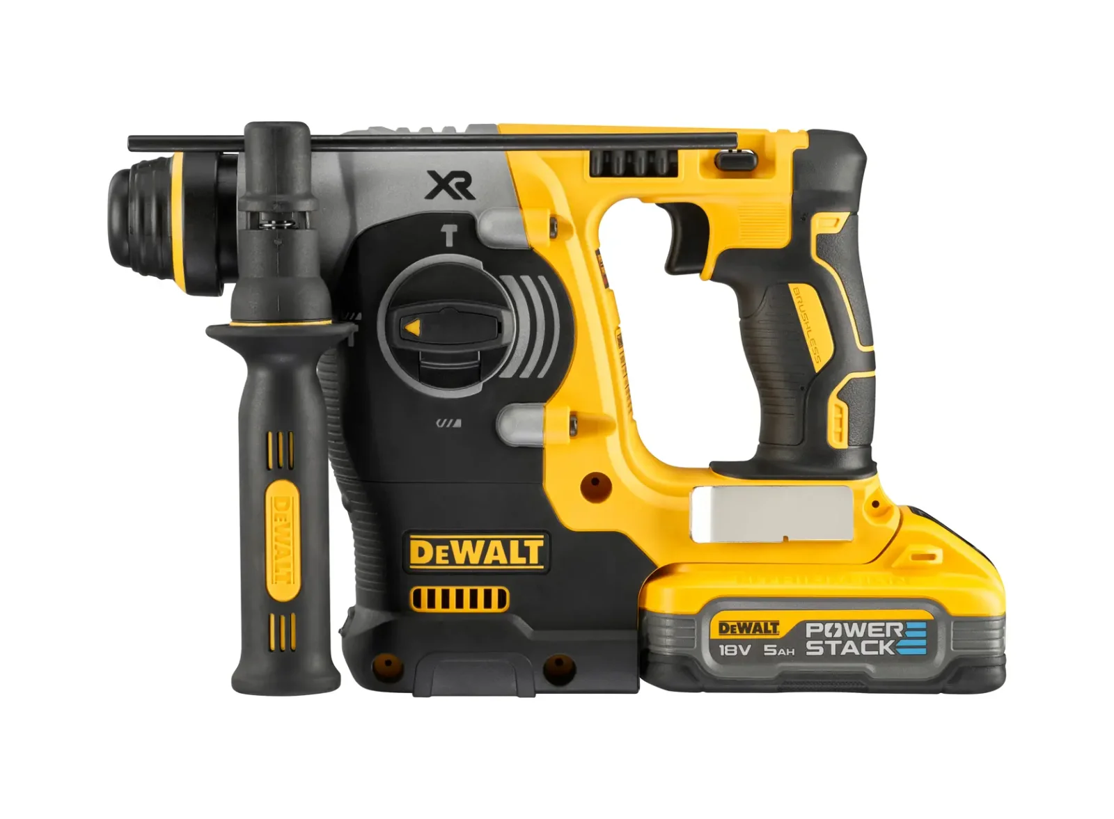 DeWalt DCH273 SDS-plus hammer drill, alternate angle