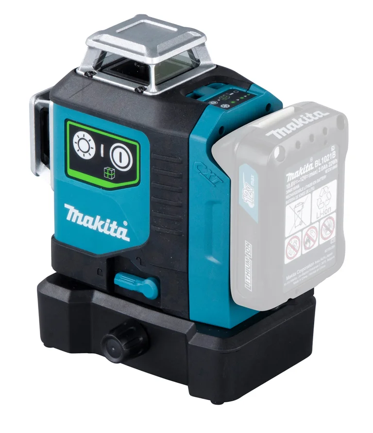 Makita SK700GD linjelaser, skråbilde fra høyre