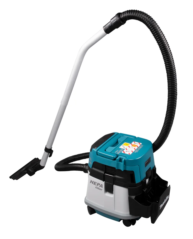 Makita DVC157L støvsuger, skråbilde fra høyre
