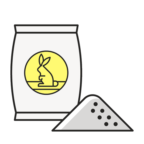 Kaninchenbuddelsand