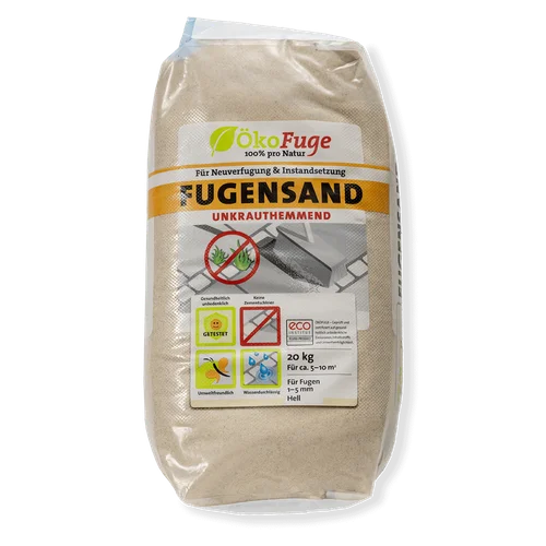 ÖKO FUGE Fugensand ®, 3 - 15, 20 kg, PE Sack