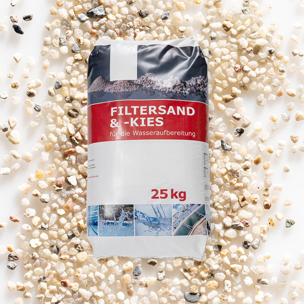 Filterkies, 8 16, 500 kg, Big Bag Quarzsand Shop
