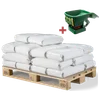 Rasensand 0.2 - 2.0 mm, 500 kg, Halbpalette 20 x 25kg PE Sack inkl. Everris Handstreuer HandyGreen