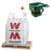 Rasensand 0.2 - 2.0 mm, 1.000kg Big Bag inkl. Everris Handstreuer HandyGreen II