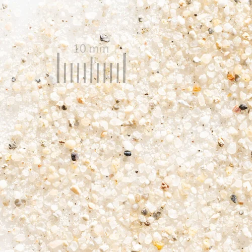 Quarzsand, 0.7 - 1.2, 500 kg, Halbpalette 20 x 25kg Papier - Sack