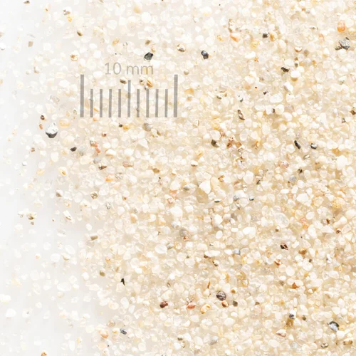 Quarzsand, 0.3 - 0.8, 500 kg, Halbpalette 20 x 25kg Papier - Sack