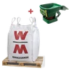 Rasensand 0.2 - 2.0 mm, 1.000kg Big Bag inkl. Everris Handstreuer HandyGreen II