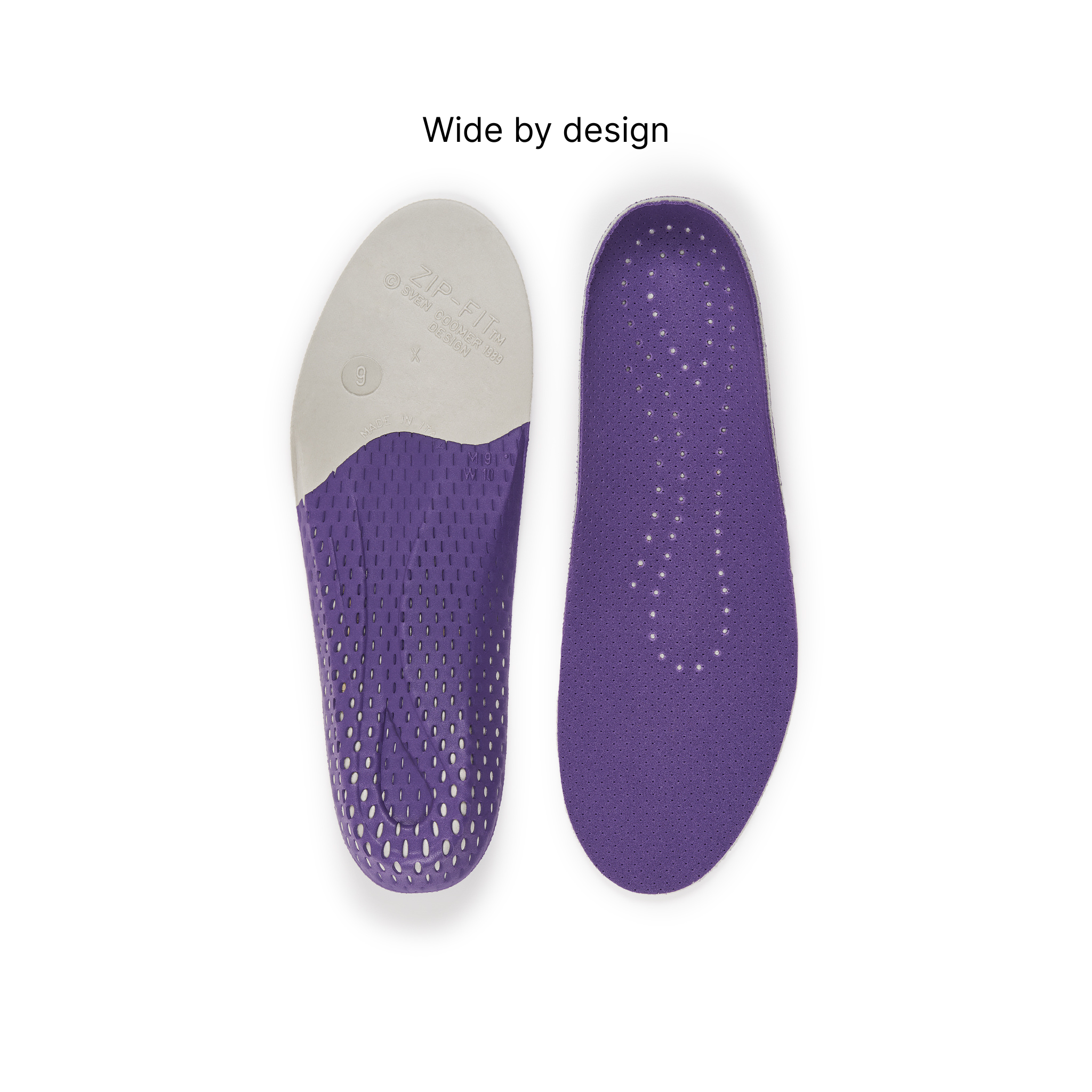 ZipFit Insoles | Zippy Footbed